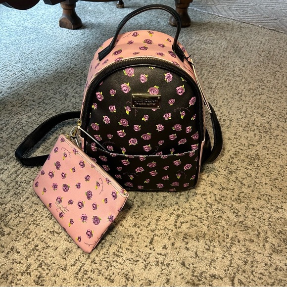 Juicy Couture | Bags | Nwt Juicy Couture Black Blooms At  display picture 1